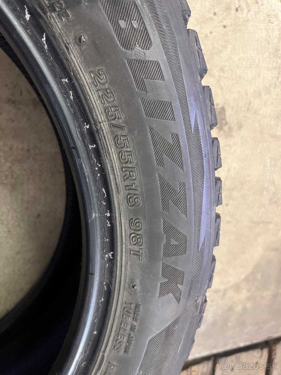 225/55R18 Bridgestone zimne - 8
