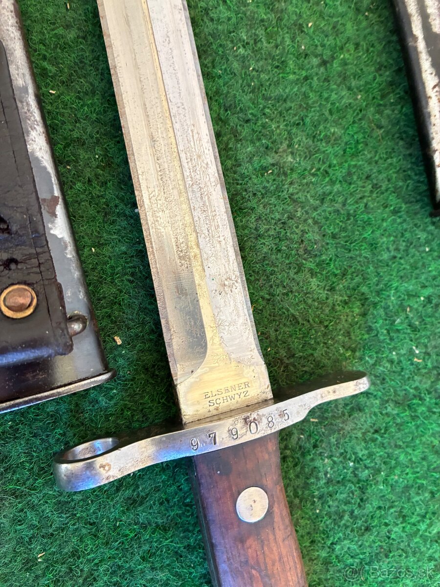 Švajčiarsky bodák bajonet smith rubin - 8