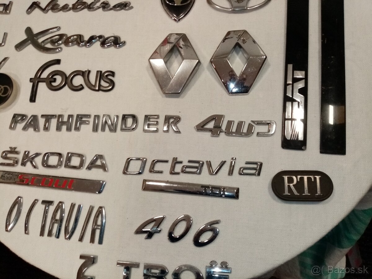 logo, znak Renault 21, Daewoo, Espero, a pod.... - 8