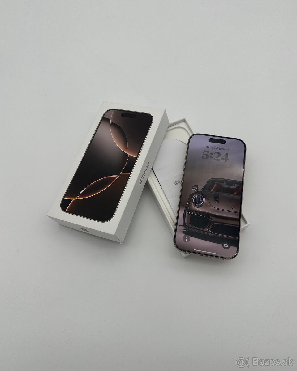iPhone 16 Pro 256GB Desert Titanium + ZÁRUKA - 8