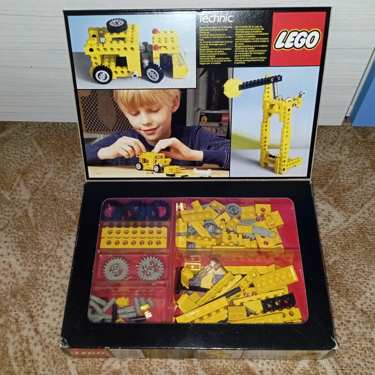 Zberateľské retro LEGO Technic 8020 – Universal Set (1984) - 8