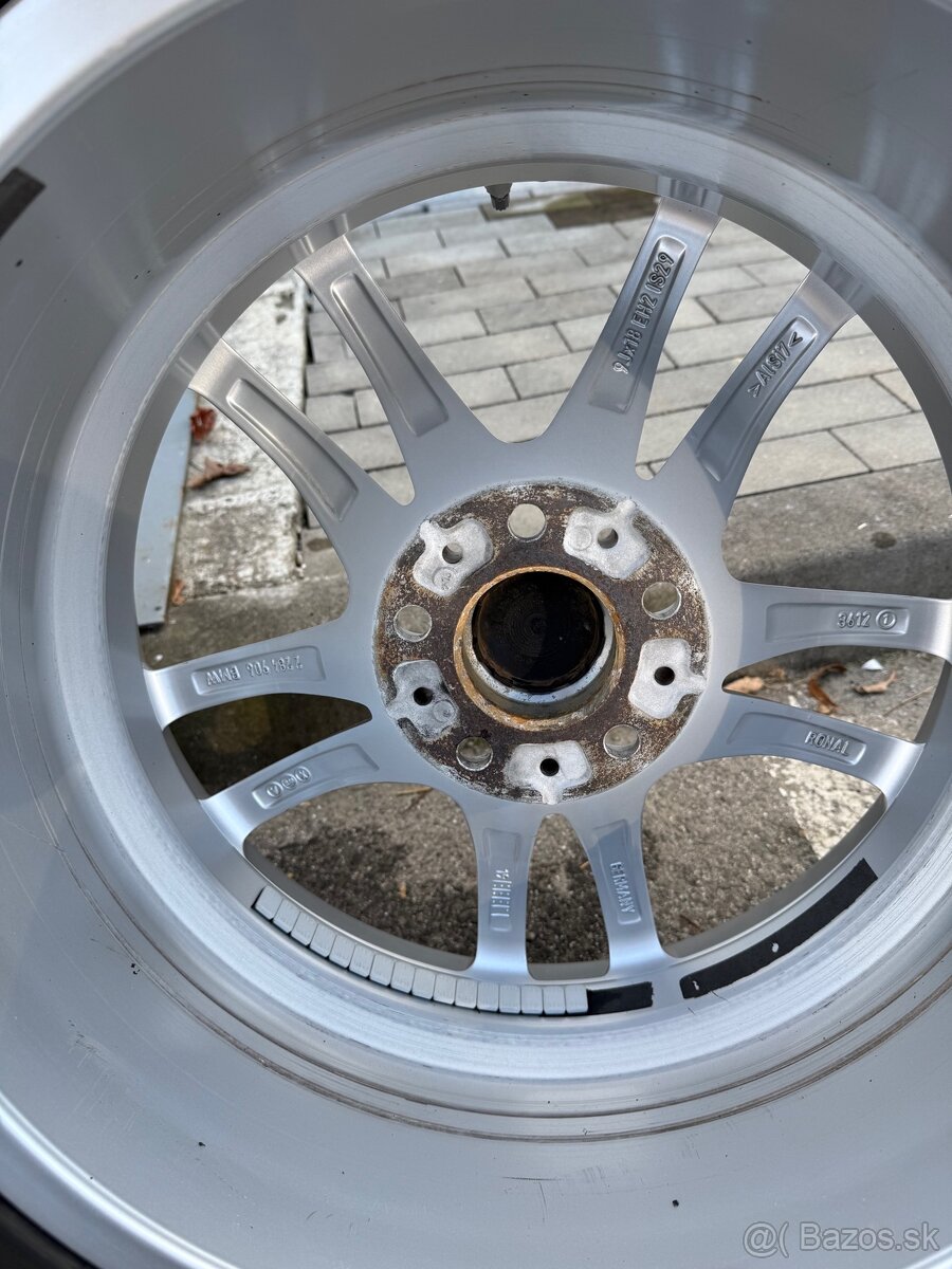 BMW disky 640M + Continental pneu, top stav - 8