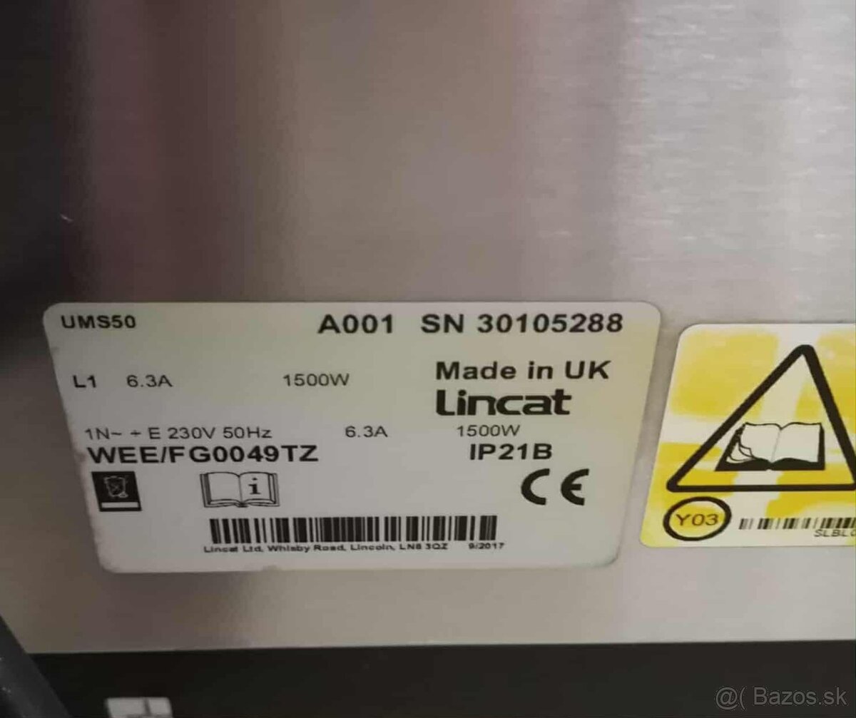 PREDAM PROFESIONÁLNE TEPELNÉ VITRÍNY LINCAT Z NEREZU OTOČNE - 8