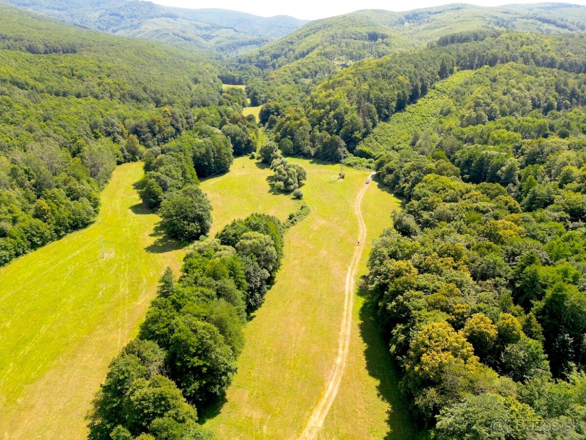 Horná Ves – 1.020 m2 POZEMOK na karavan/chatku/prístrešok - 8