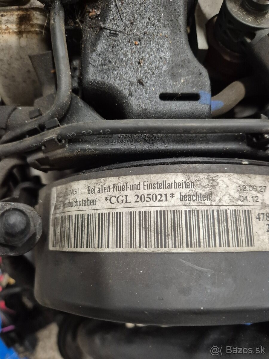 Predám kompletný motor 2.0TDi - CLGC - AUDI - 8