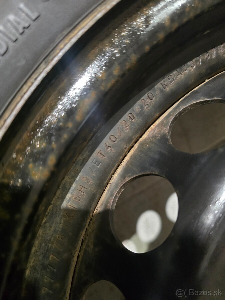 Zimná Sada DACIA/RENAULT 4x100 185/65 R15 - 8