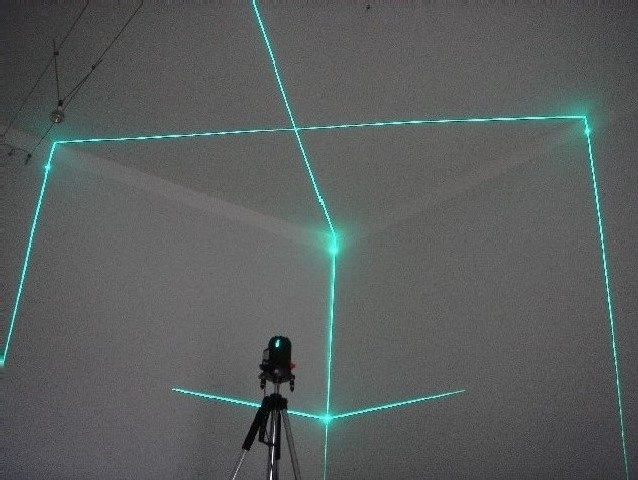 Profi 3D krížový samonivelačný zelený laser DEKO, celokovový - 8