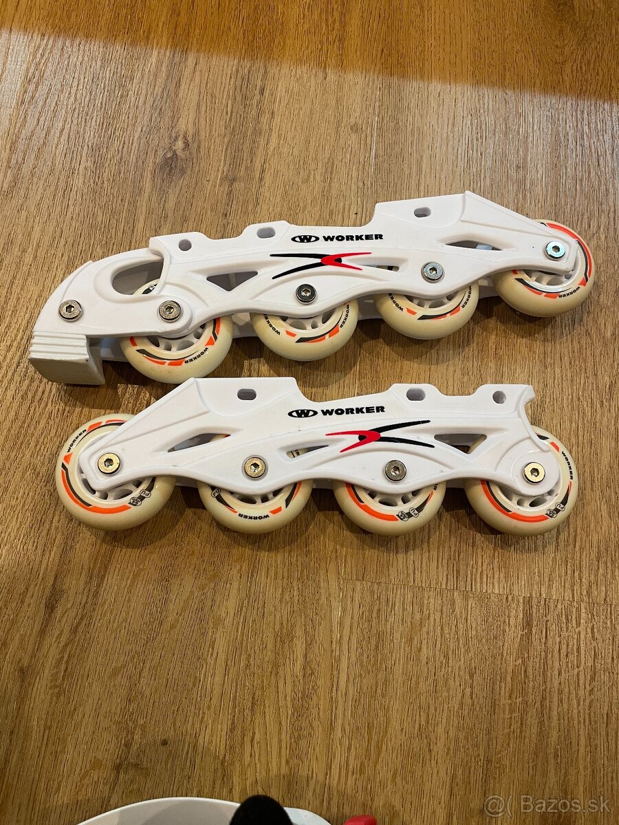 Detské korčule na ľad a kolieskové korčule Worker 2 v 1. - 8