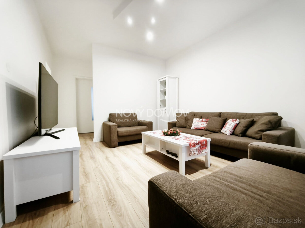 P R E N Á J O M - dieťa vítané, zariadený 3 izby + kuchyňa a - 8