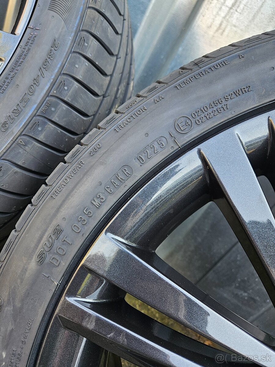 Letní alu kola Canopus 19" Škoda Superb 235/40 R19 - 8