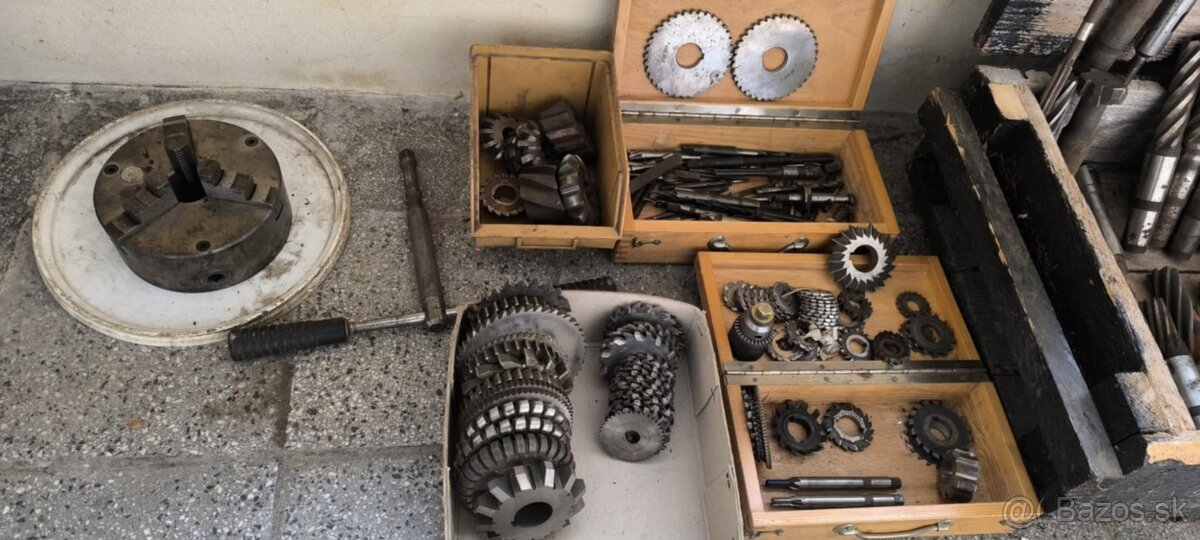 Fréza , noze , vrtáky , sústruh - 8