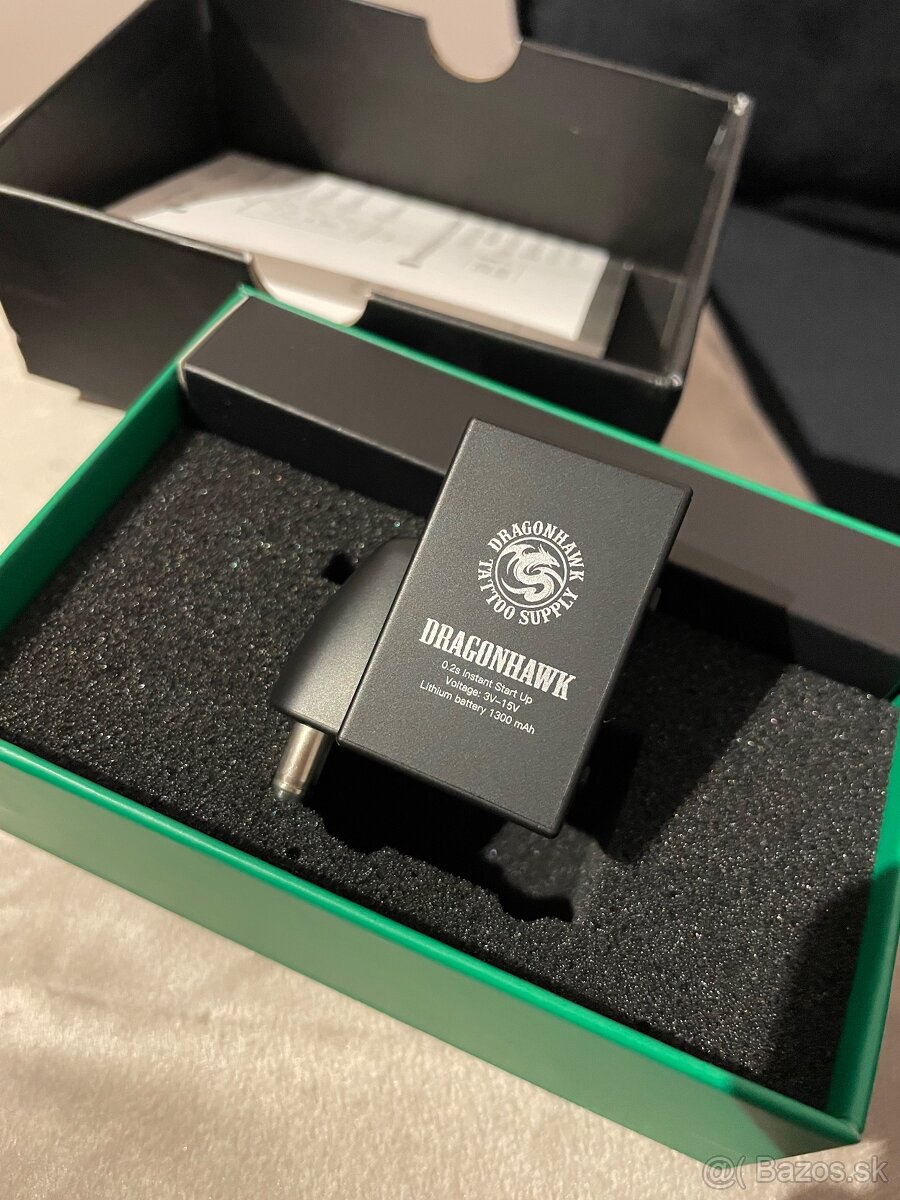 Dragonhawk B1 Wireless Tattoo Battery Power Supply DC Co - 8