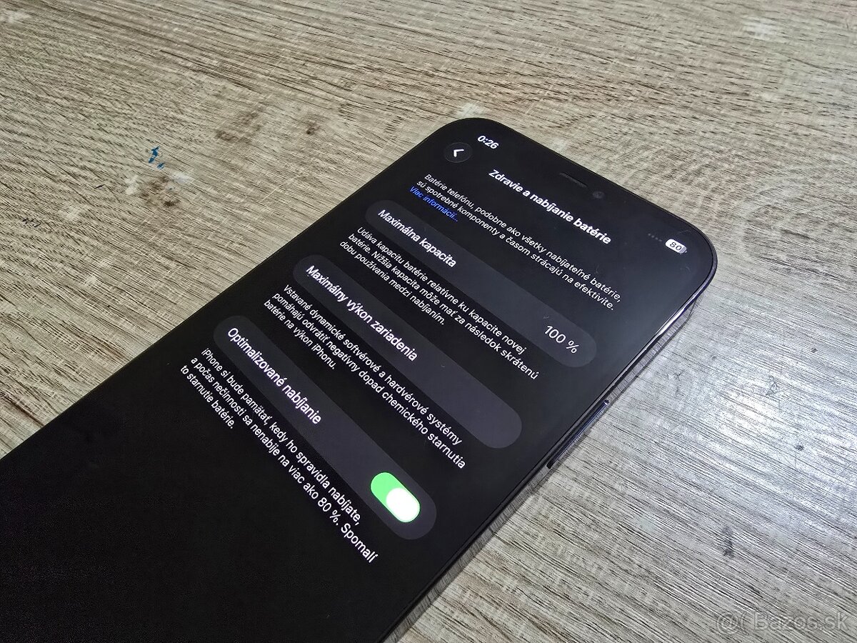 Iphone 12 pro max 256gb s novou bateriou v super stave ma le - 8