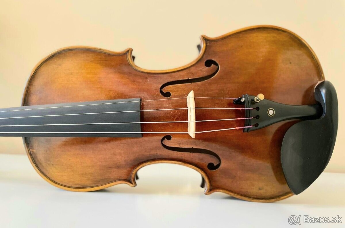 husle 4/4 model Stradivari ( olejovy lak) - 8