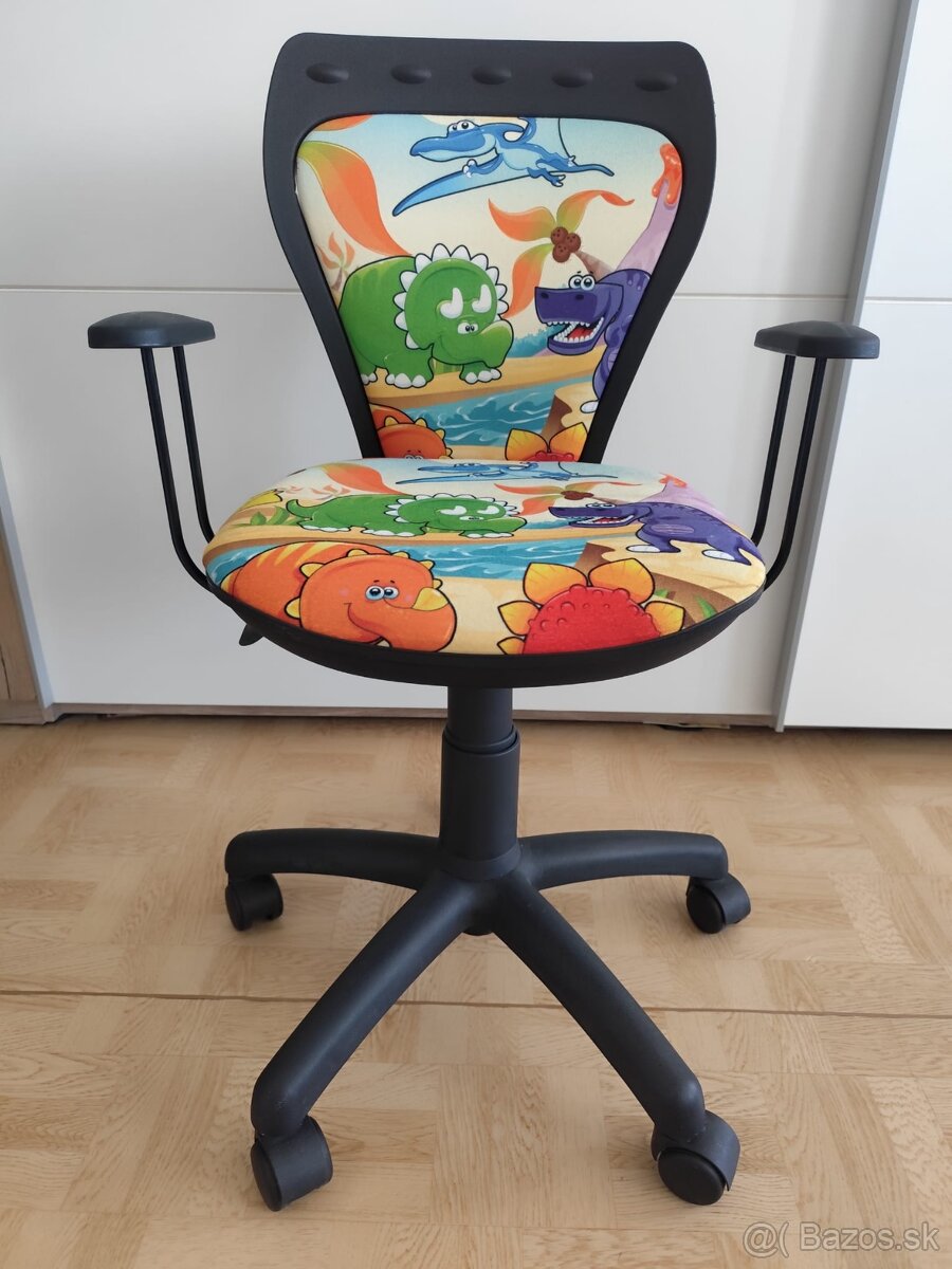 Detská otočná stolička Dino - 8