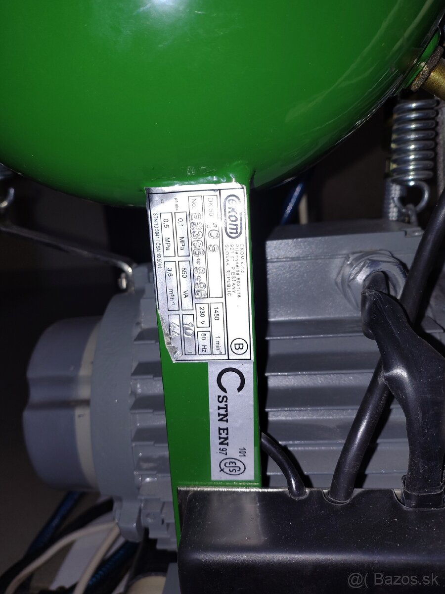 Bezolejový kompresor Ekom DK50-10 S - 8