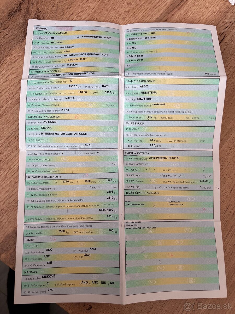 Hyundai Terracan 2.9 CRDi 4x4 - 8