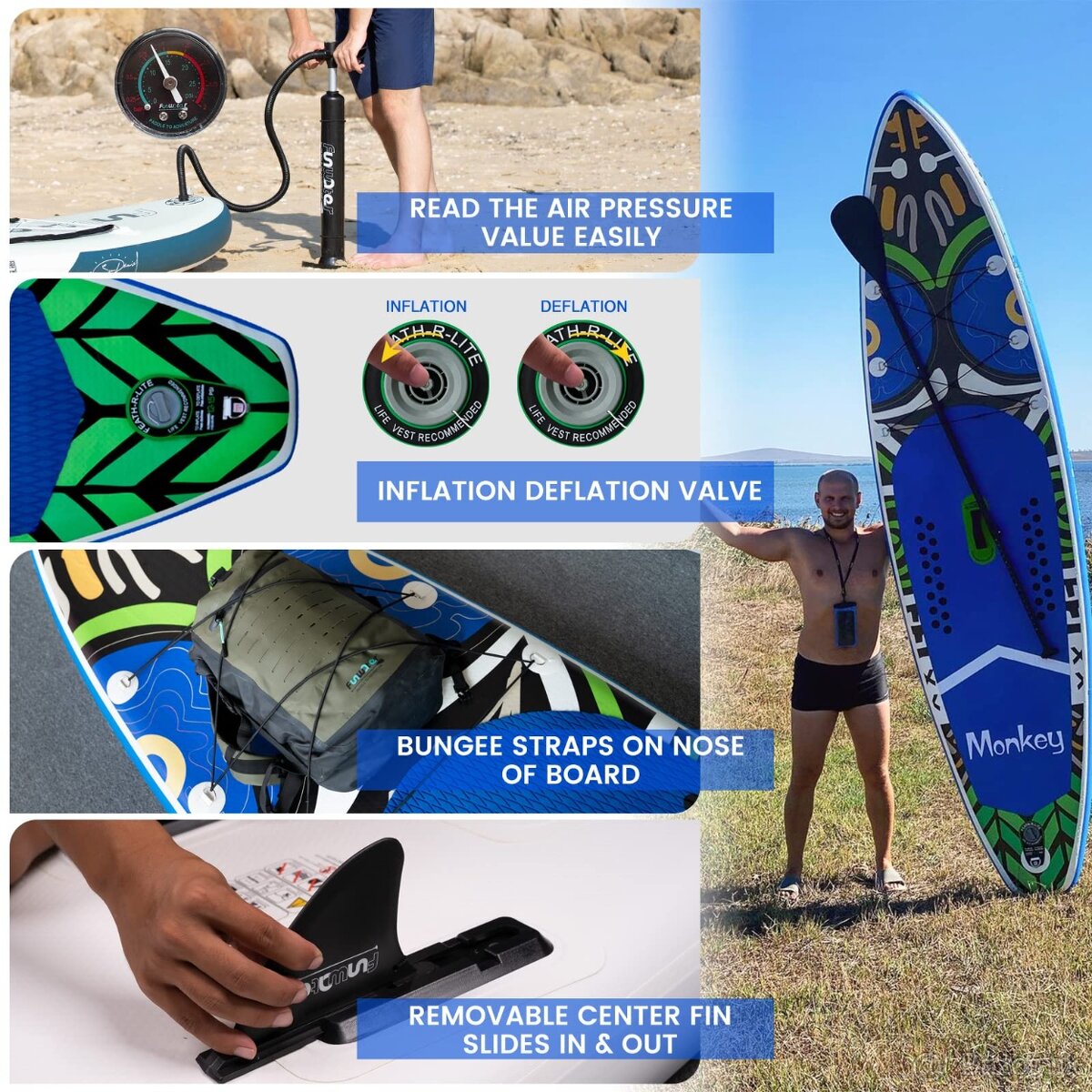 Paddleboard modry - 8