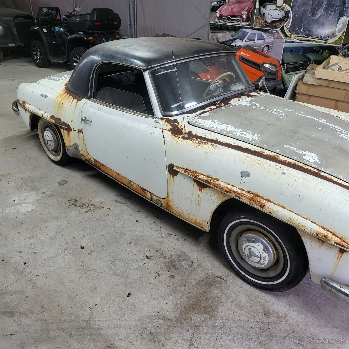 mercedes 190sl w121 - 8