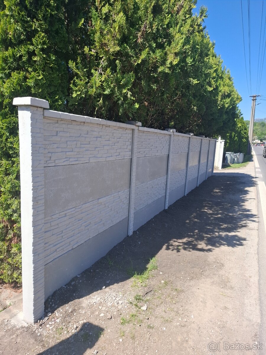 Betónové ploty - 8