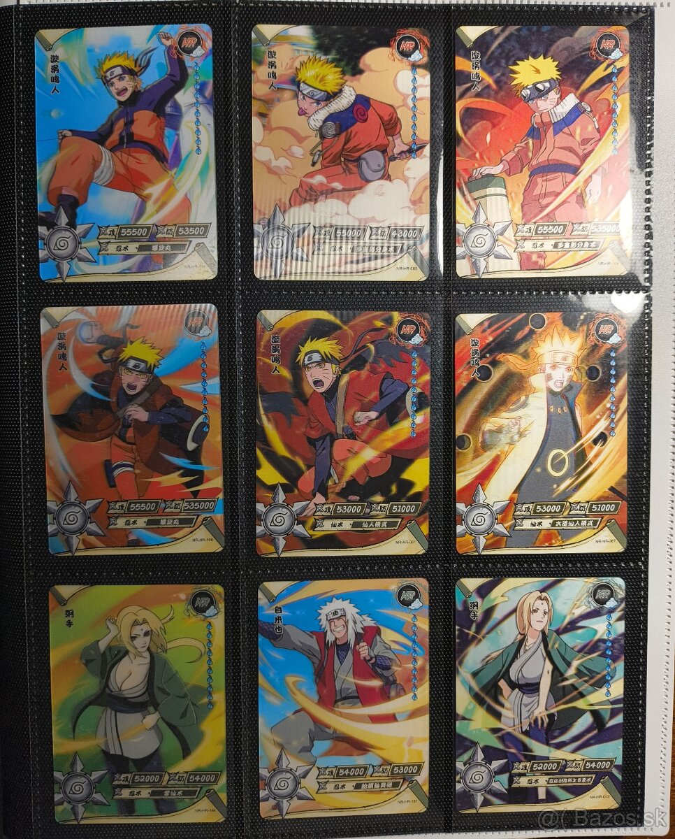 Naruto TCG - zberateľské karty - 8