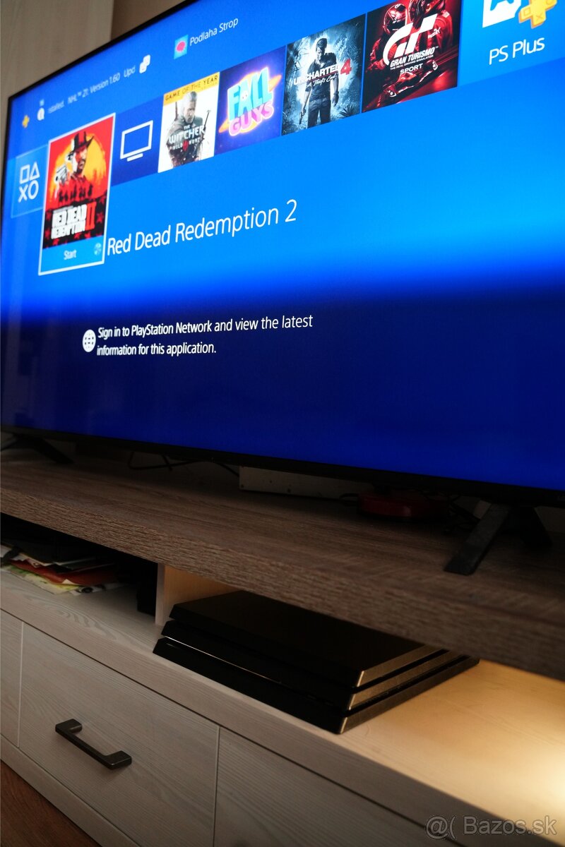PS4 Pro 1TB + 3 hry (Uncharted 4, RDR2, GT) - 8
