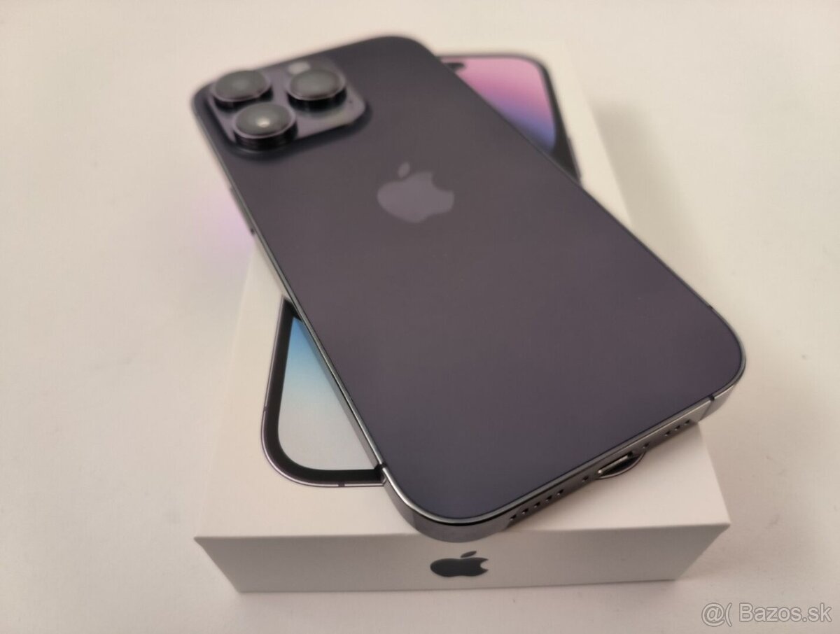 apple iphone 14 PRO 256gb Purple / Batéria 85% - 8