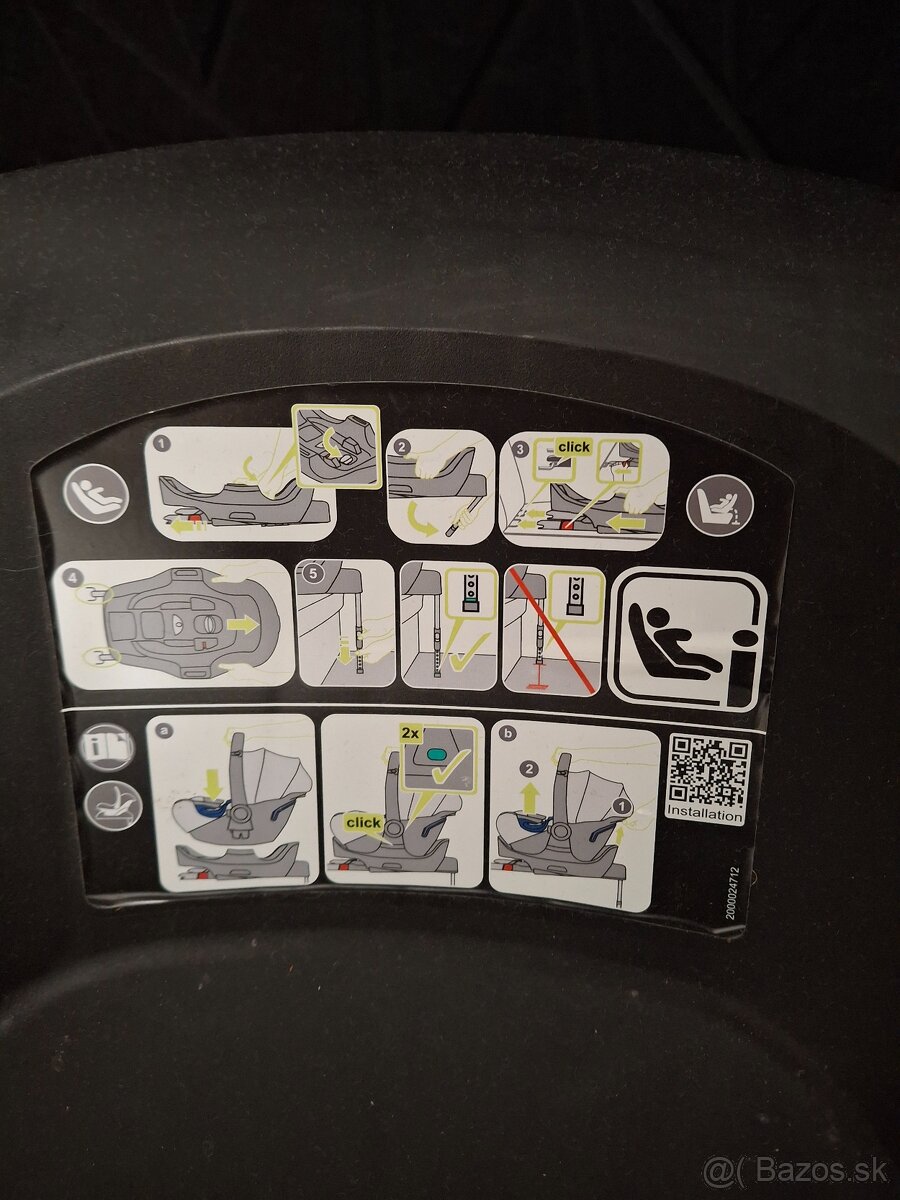 ISOFIX + vajíčko Britax romer baby safe 3 i size - 8