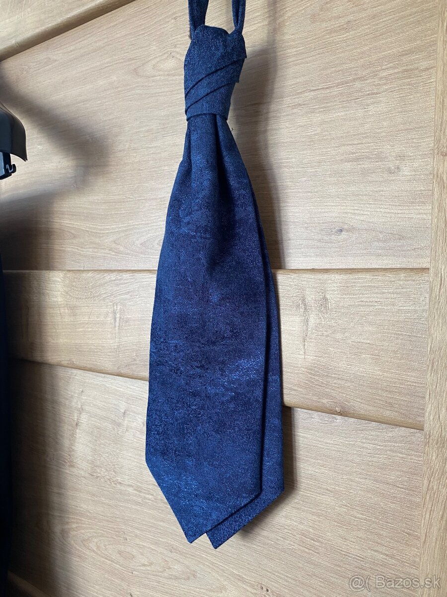 Wilvorst, svadobný modrý barokový oblek - 8