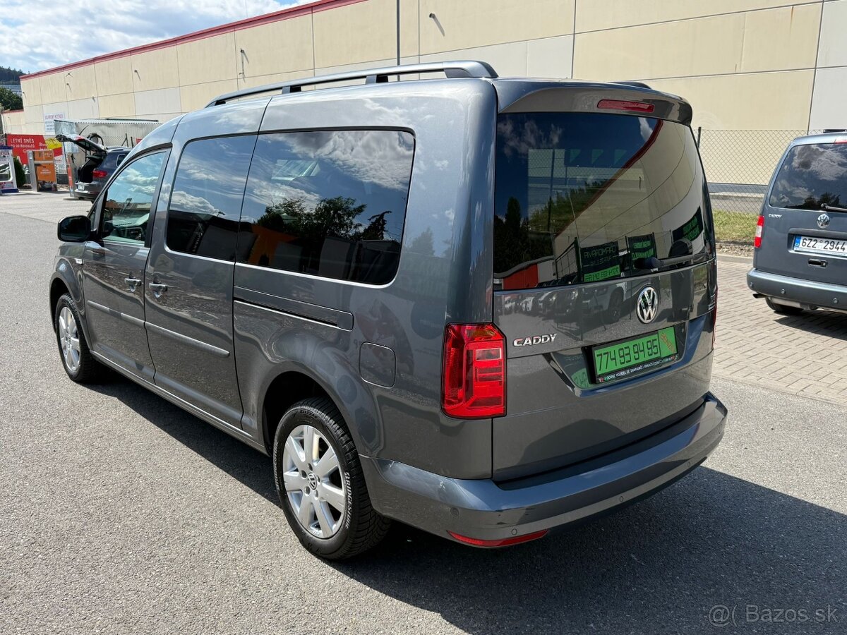► VW CADDY MAXI 1,4 TSI - 7 MÍST, NAVI, AUTOM. PARKOVÁNÍ ◄ - 8