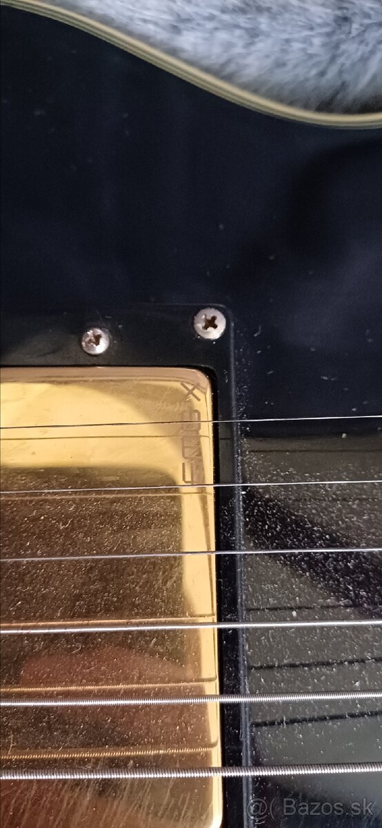 Epiphone les paul custom black + EMGx 81 a 85 - 8