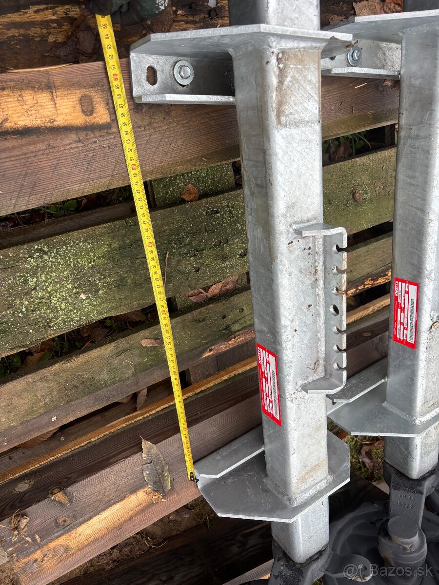 Náprava KNOTT 1800kg, 5x112 - 8