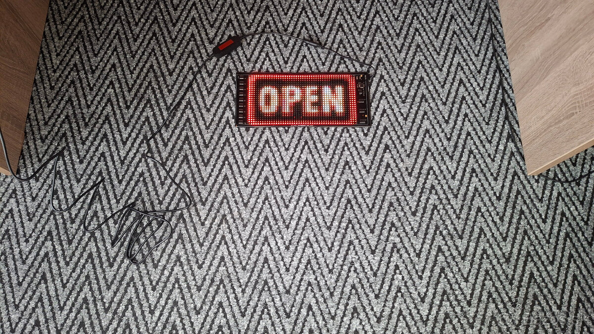 2x Led oci na kamion / Truck Devil Eye LED Matrix panel . - 8