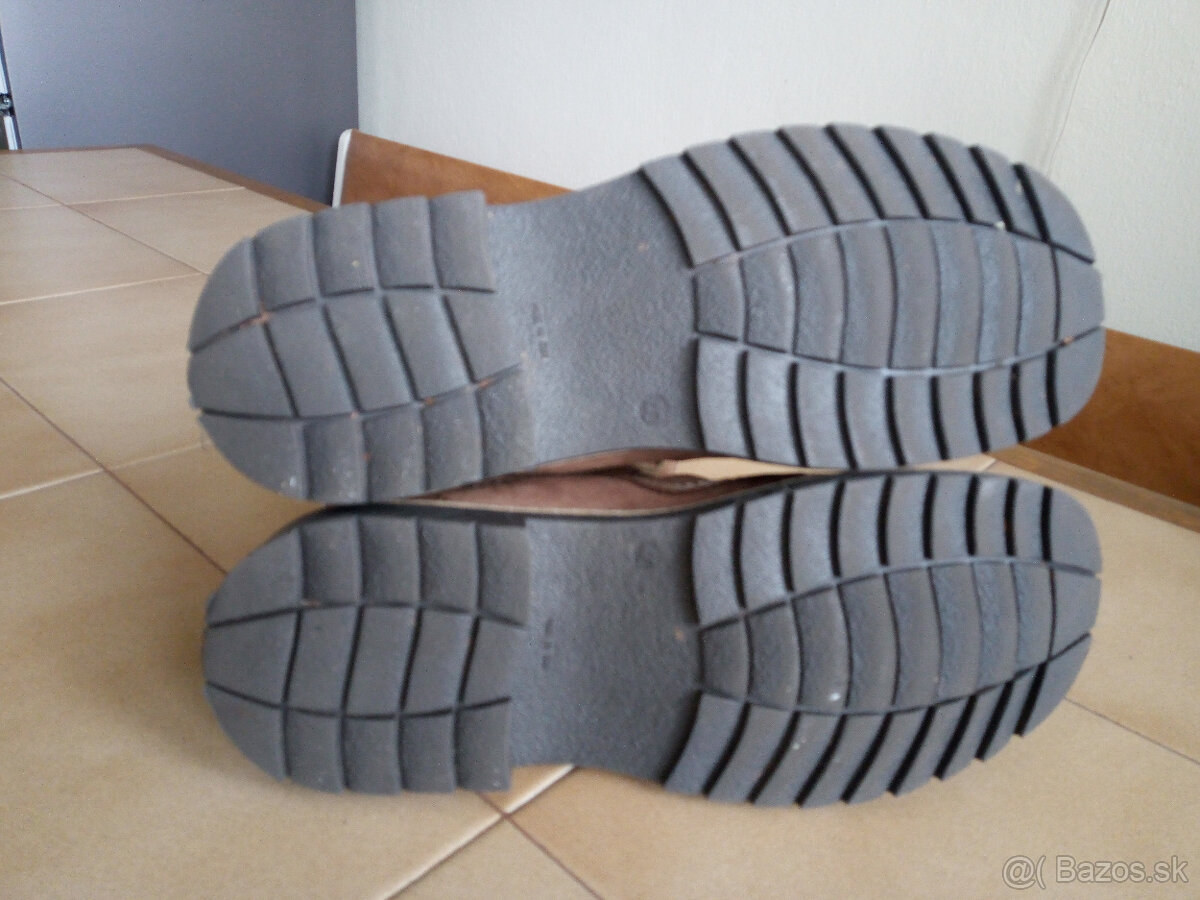 Zimna panska kozena obuv BAMA. - 8