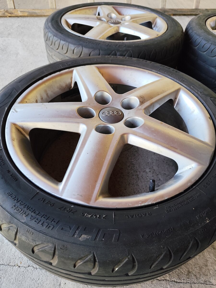 Predám ALU disky Audi 5x112 R17 - 8
