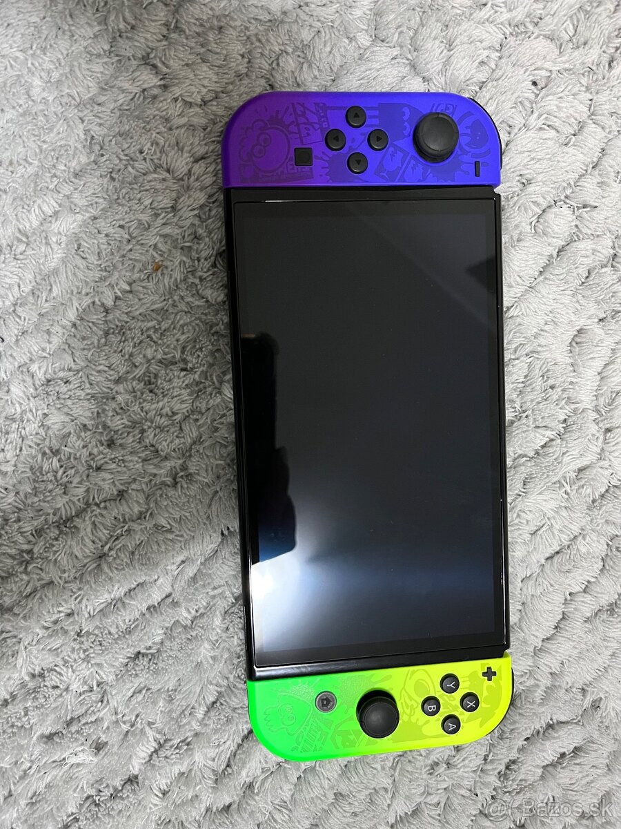 Nintendo Switch OLED Splatoon 3 Edícia - 8