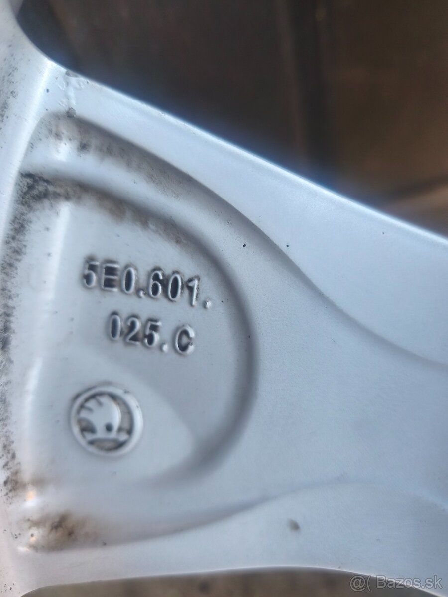 Kolesá na škodu Octavia 205 -55R-16 ET-46 - 8