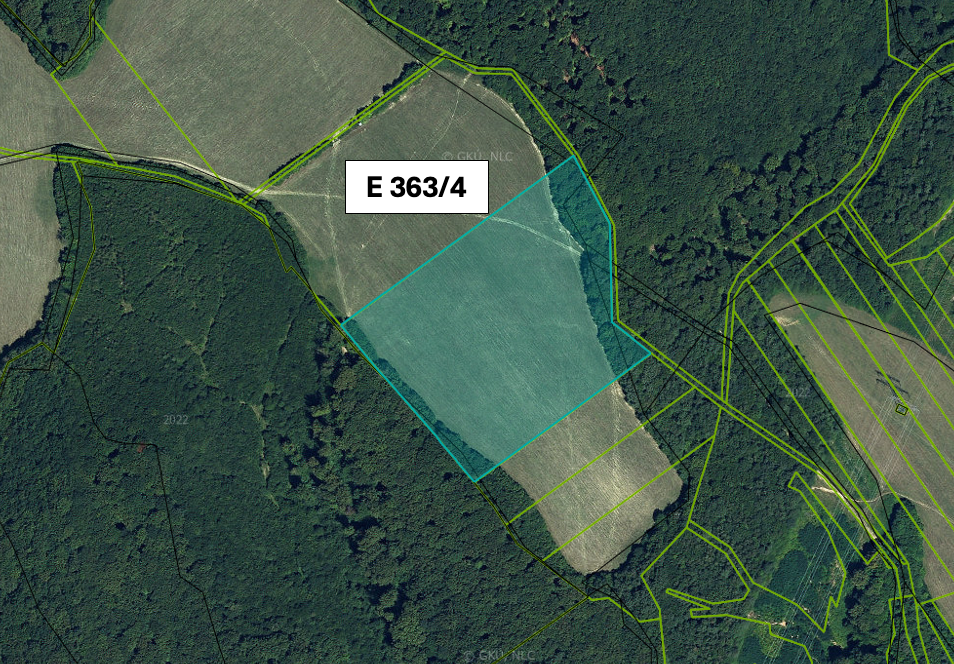 Kalnište – 6.264 m2 LESOV (Urbáru) - 8