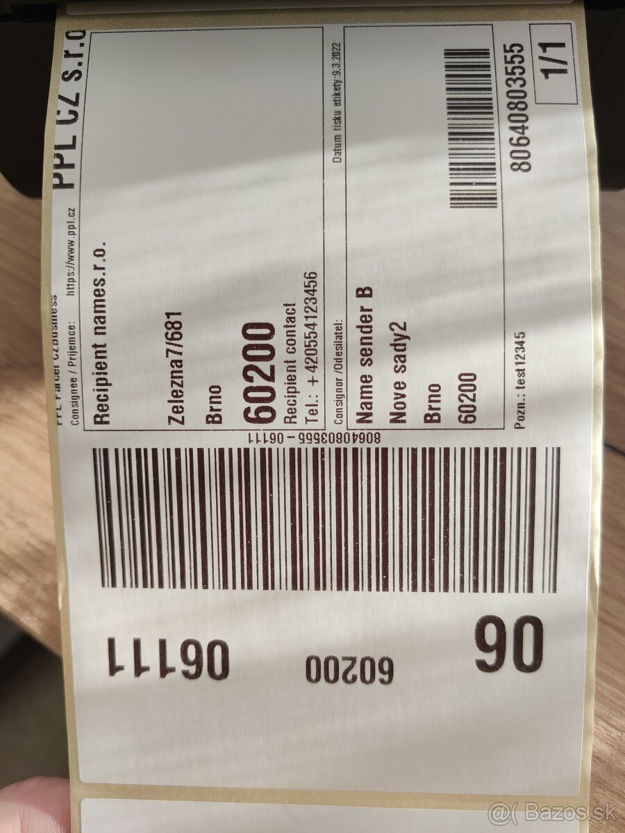 Tlačiareň etikiet Zebra ZD220 ZD 220 DT 203dpi USB - 8