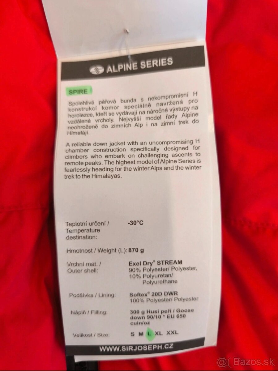 Sir Jospeh Spire vel.L - 8