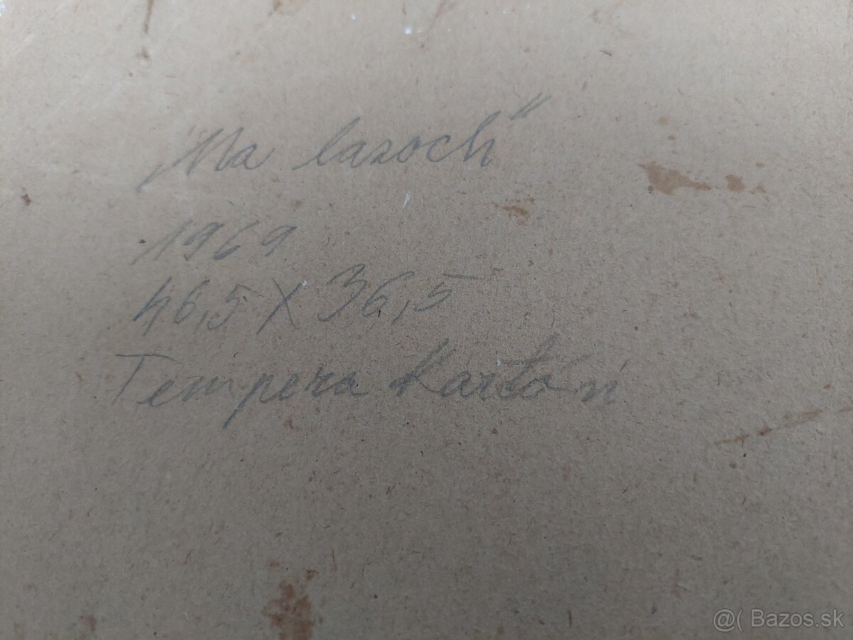 Malba na kartone zn.Zmetak - 8