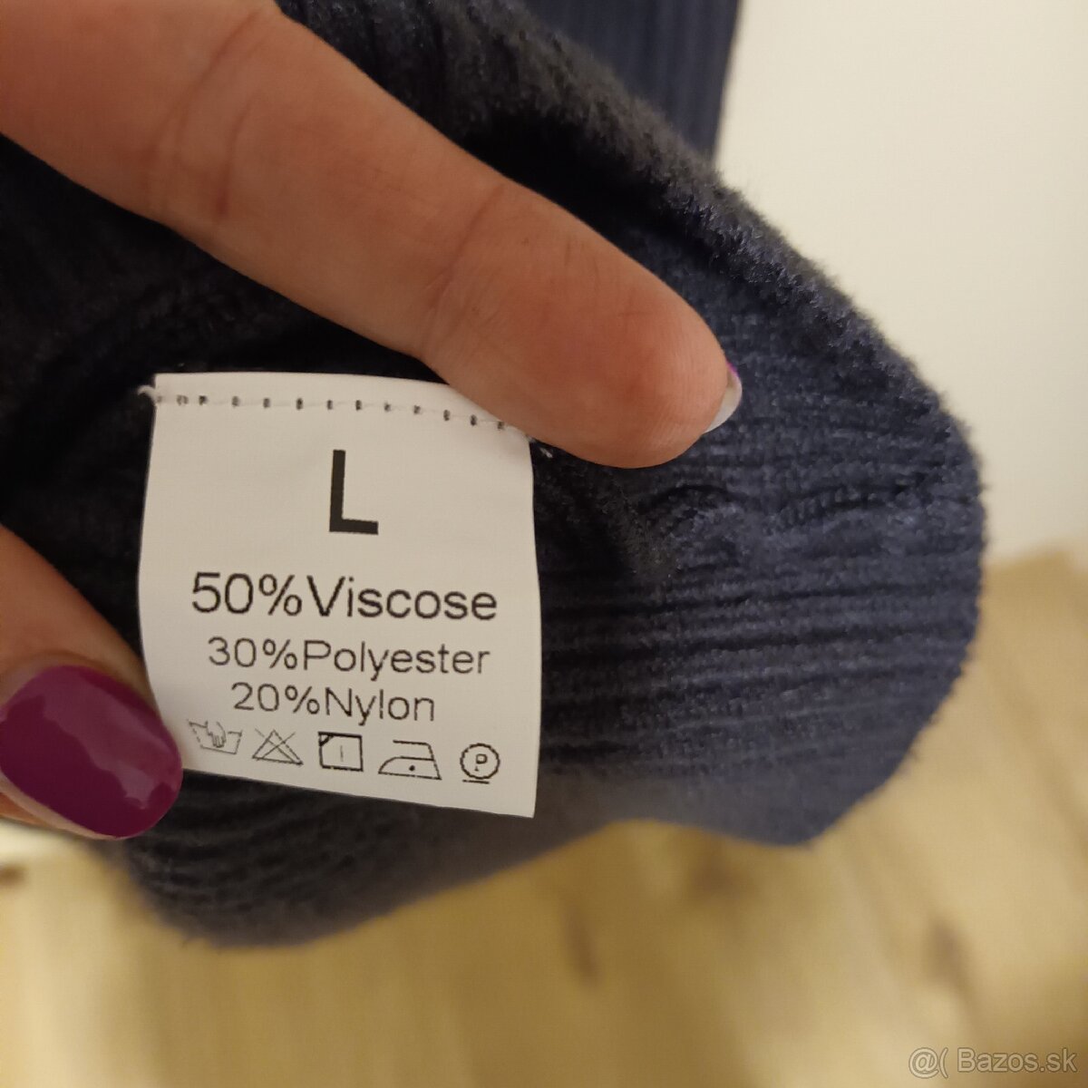 Dlhé pletené šaty - 8