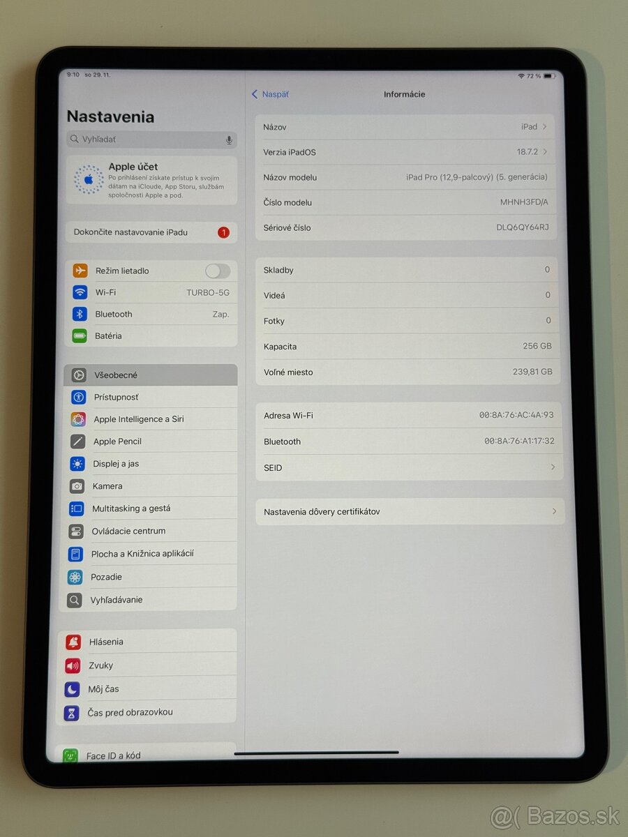 iPad Pro, 12.9-inch (5th gen. M1) 256GB WiFi - 8