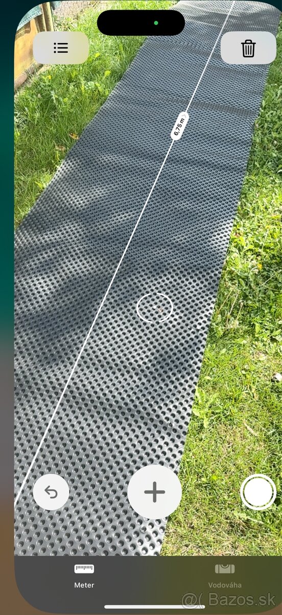 Nopová fólia šírka 1m a celková dĺžka cca 13 metrov - 8