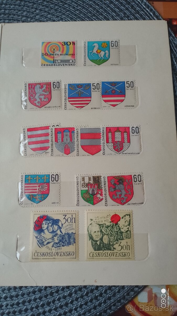 Staré Československé známky - 8