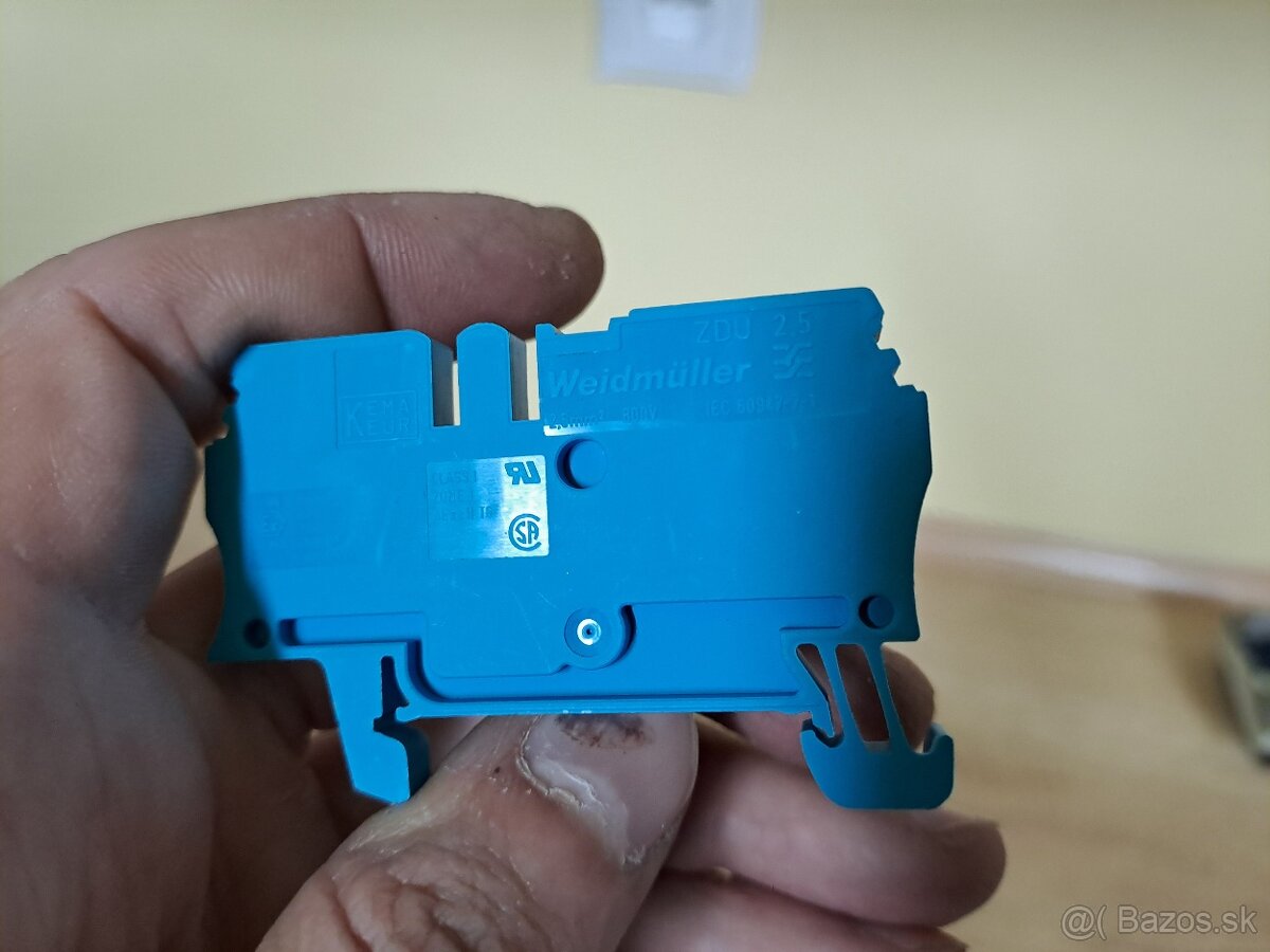 Terminal blok / svorkovnica Weidmuller - 8