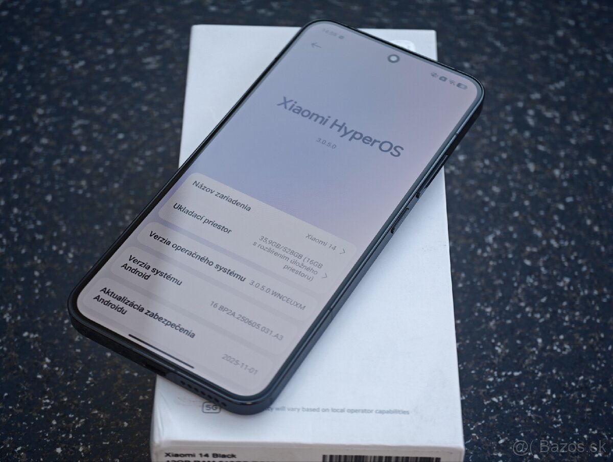 Xiaomi 14 Black 512GB Dual SIM - 8