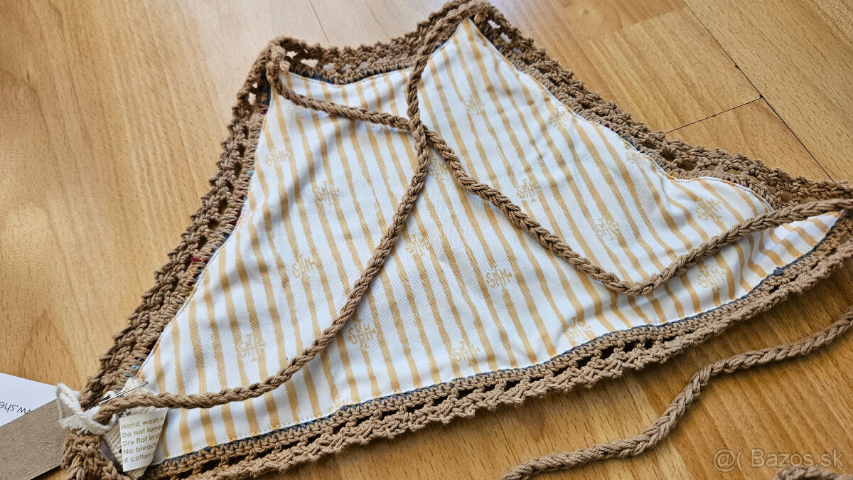 Dievčenský háčkovaný top, vel. S - 8