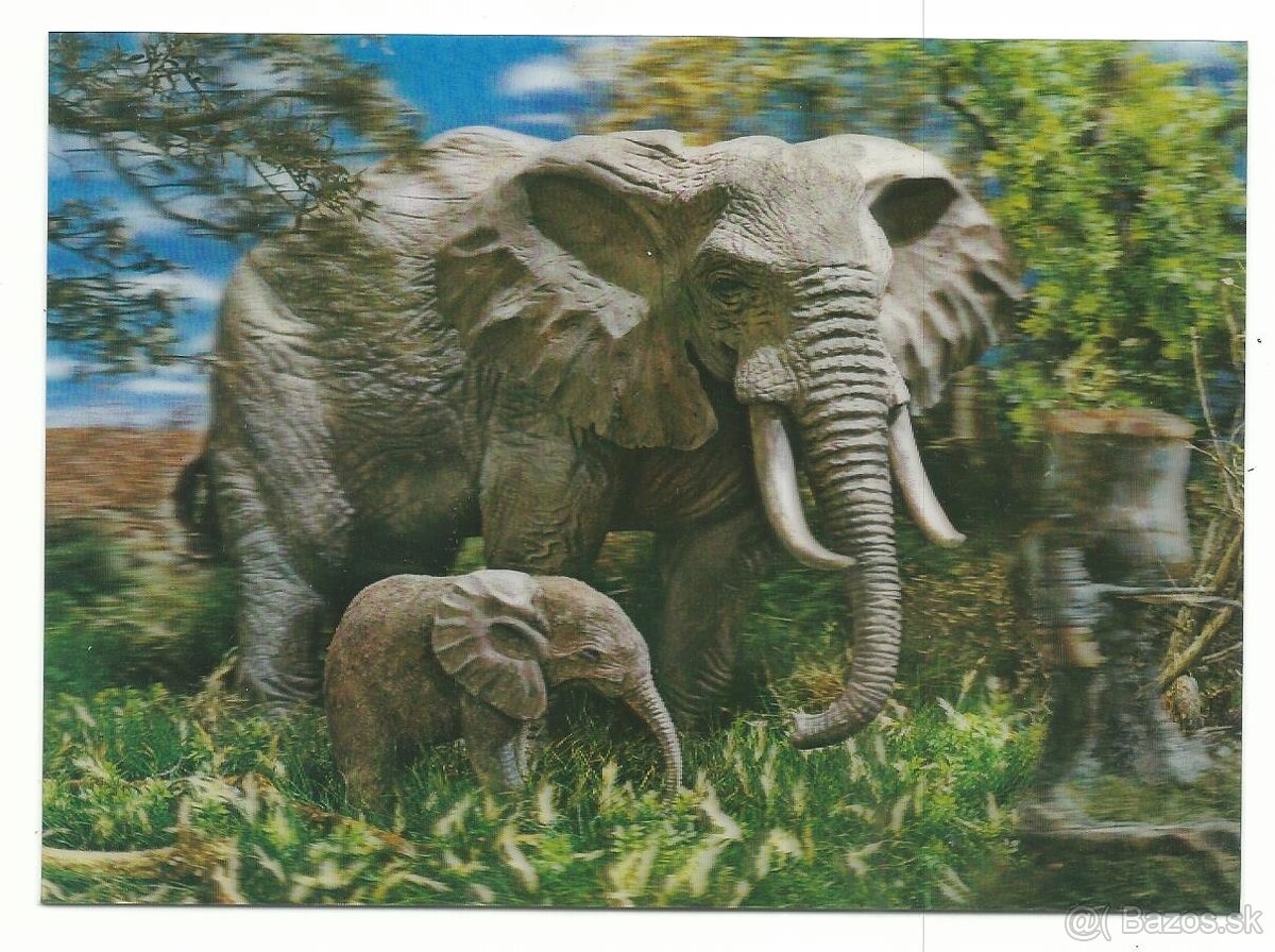 3D pohľadnice (1-20 ), čisté v top stave, 1 ks za 1 € - 8