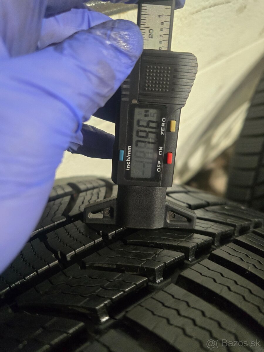 Zimná Sada AUDI A4 Allroad+Zánovné Continental 225/55 R17 - 8